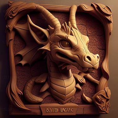 3D model Spyro the Dragon game (STL)